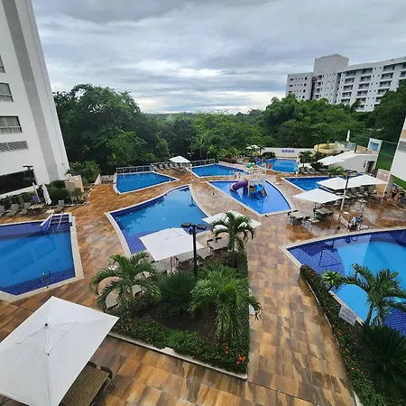Apto No Park Veredas Com Acesso Ao Rio De Aguas Quentes E Area De Lazer Espetacular Rio Quente Exterior photo