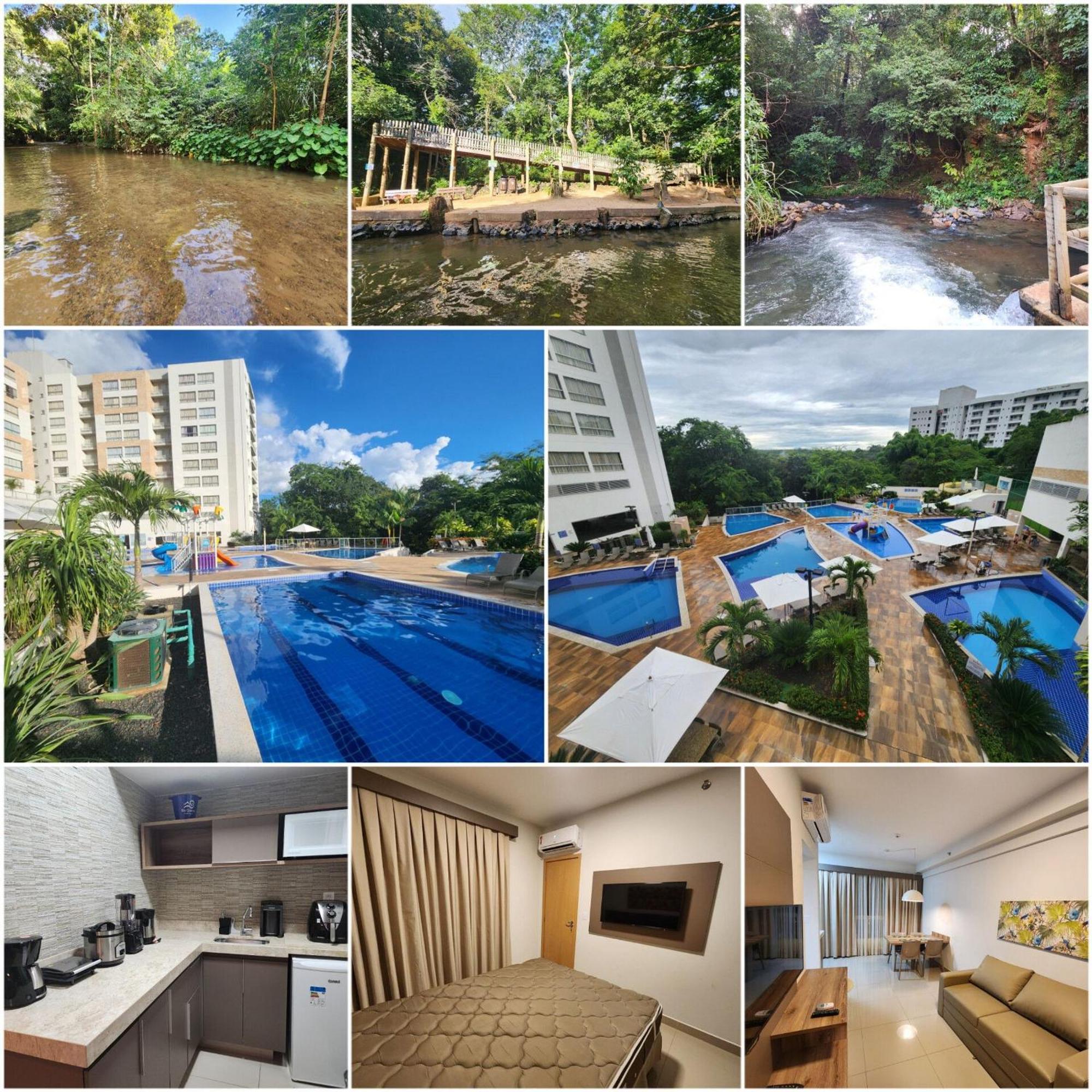 Apto No Park Veredas Com Acesso Ao Rio De Aguas Quentes E Area De Lazer Espetacular Apartment