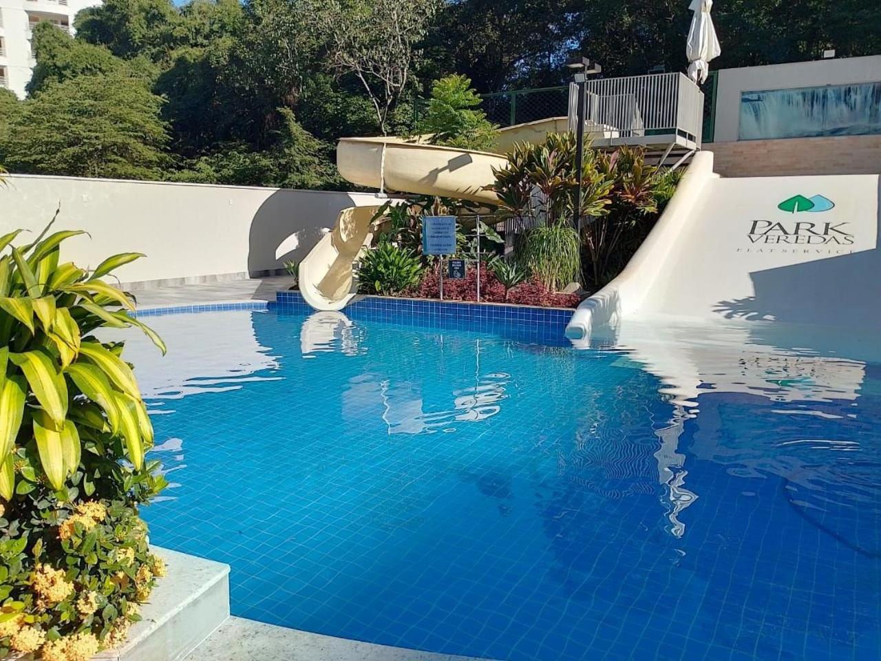 公寓 Apto No Park Veredas Com Acesso Ao Rio De Aguas Quentes E Area De Lazer Espetacular Rio Quente